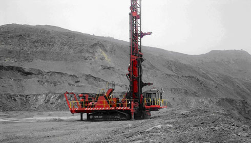 Sandvik drill rig