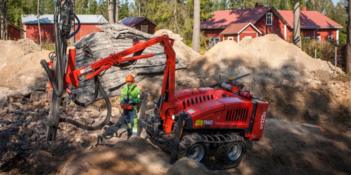 Sandvik DC125R: Functional simplicity and nimble mobility 