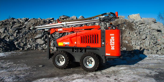 Sandvik DC125R: Functional simplicity and nimble mobility 