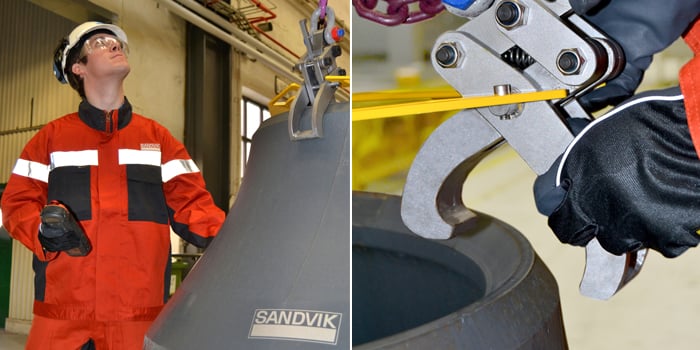 Sandvik launches Sandlock – the lifting device for crusher wear parts 