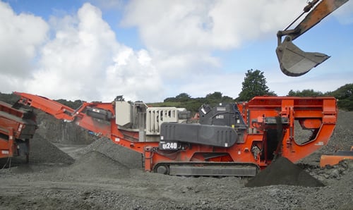 QI240 – The demolition and recycling impact crusher from Sandvik