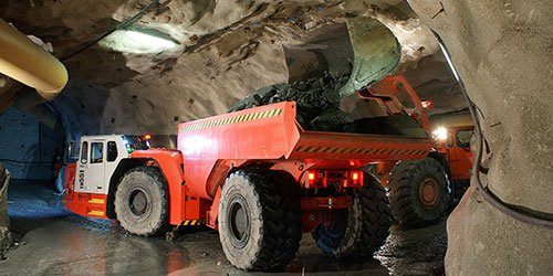 New generation Sandvik Mining trucks 