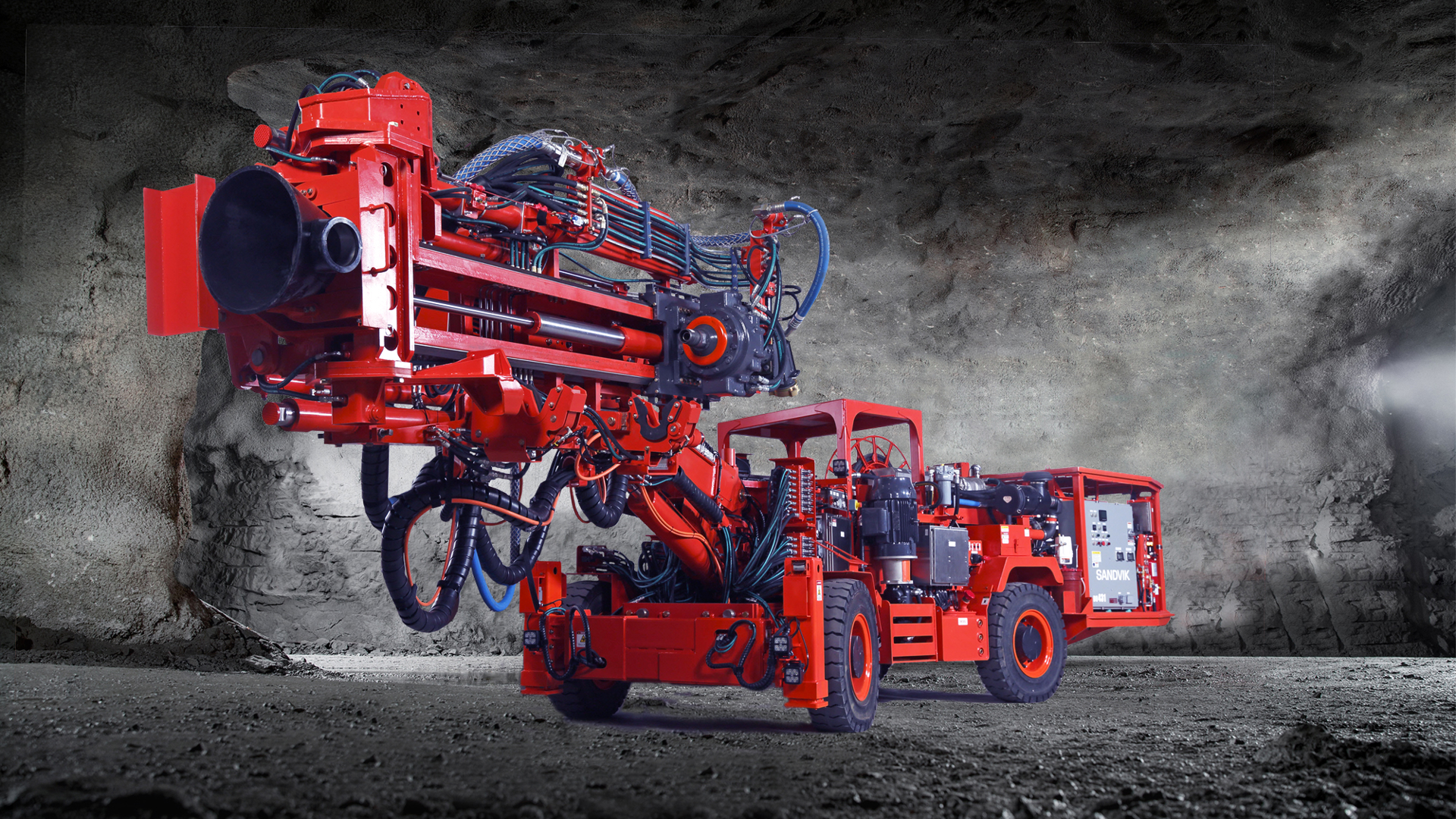 Sandvik DU211-T ITH (In The Hole) Drill Rig For Underground Drilling