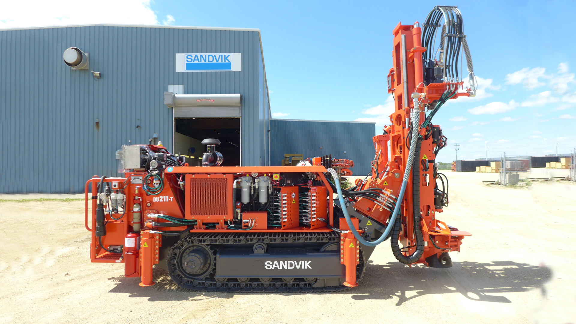 Sandvik DU211-T ITH (In The Hole) Drill Rig For Underground Drilling