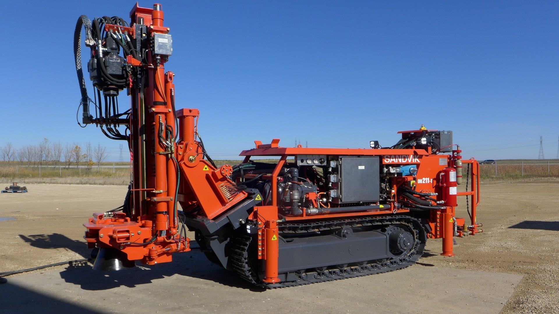 Sandvik DU211-T ITH (In The Hole) Drill Rig For Underground Drilling