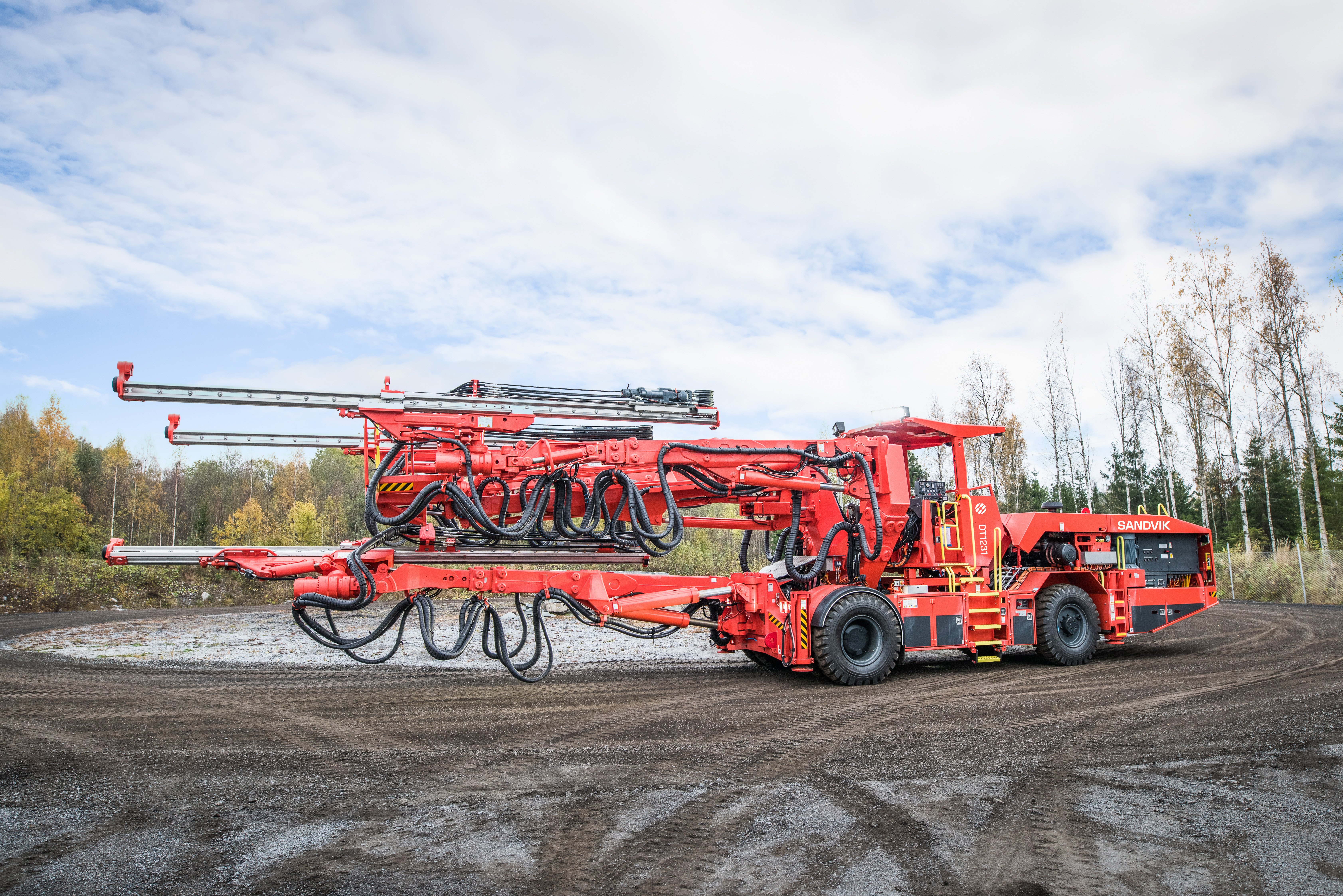 Sandvik DT1231 Designed For Tunnel And Cavern Excavation